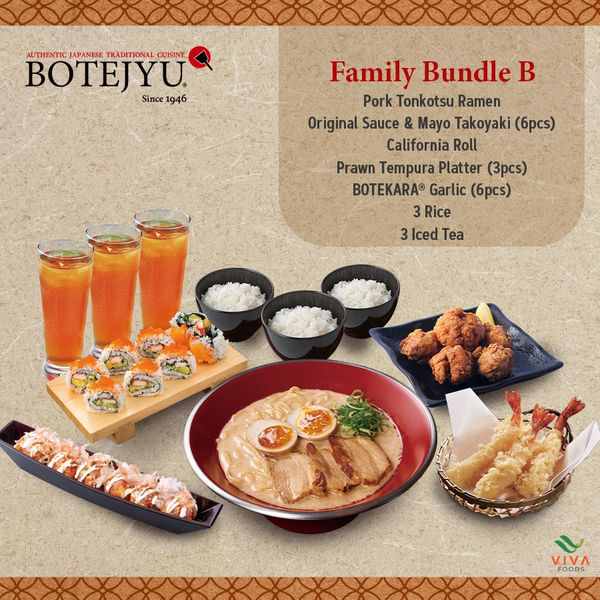 Botejyu Menu Philippines