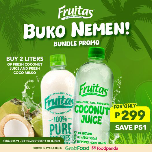 Fruitas Menu Prices in philippines