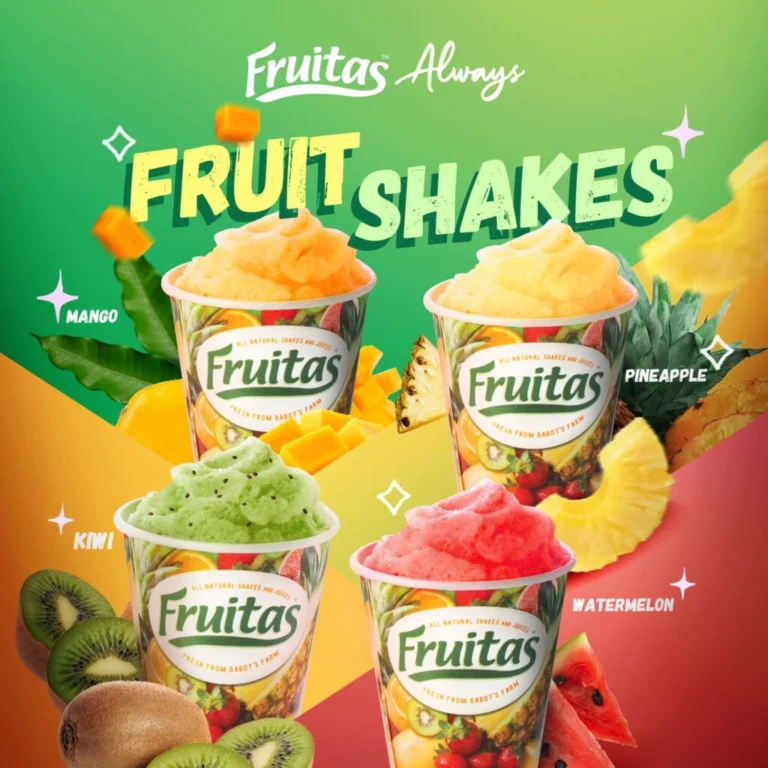 Fruitas Menu