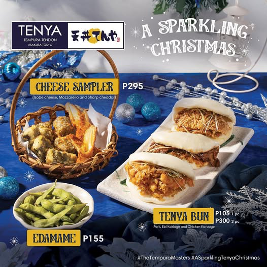 Tenya Menu in Philippines