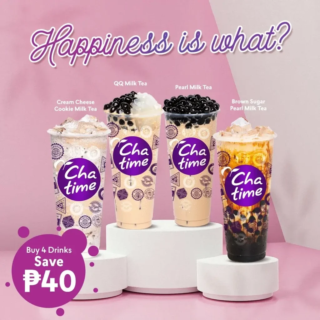 Chatime Brown Sugar Menu with Prices