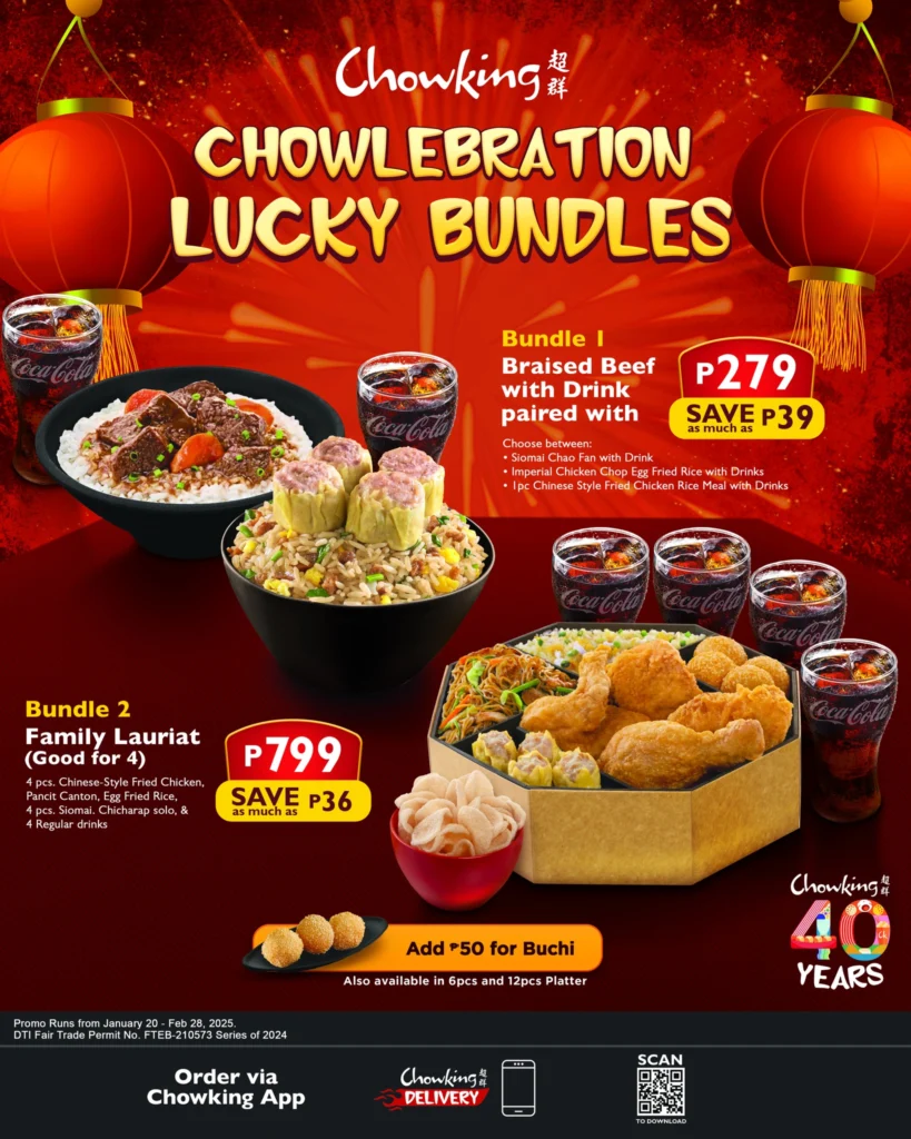 Chowking Menu Philippines