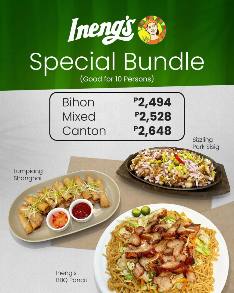 Ineng’s Chicken menu