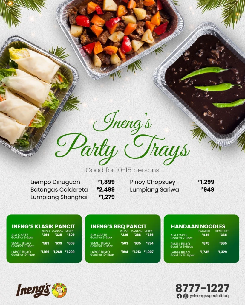 Ineng’s party trays