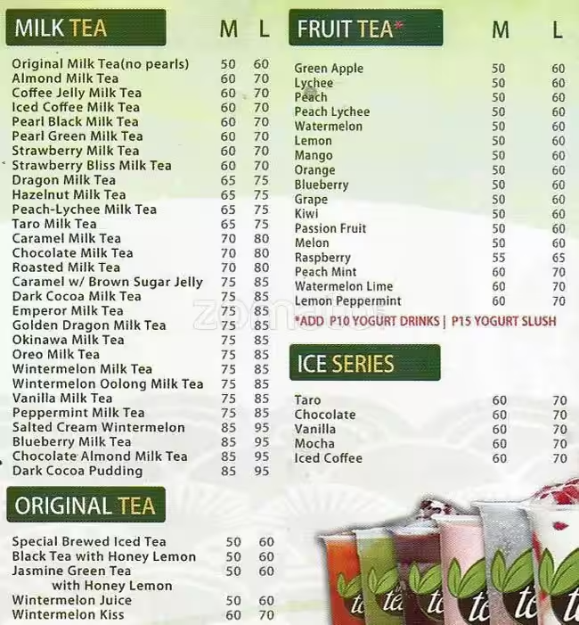 Infinitea prices