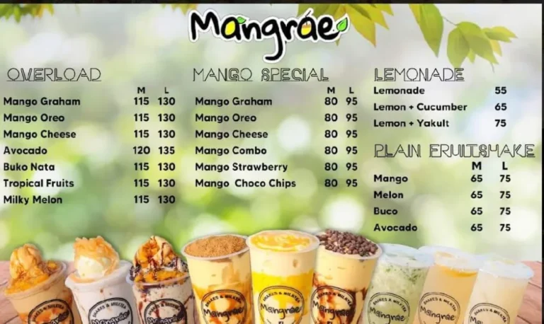 Mangrae Menu