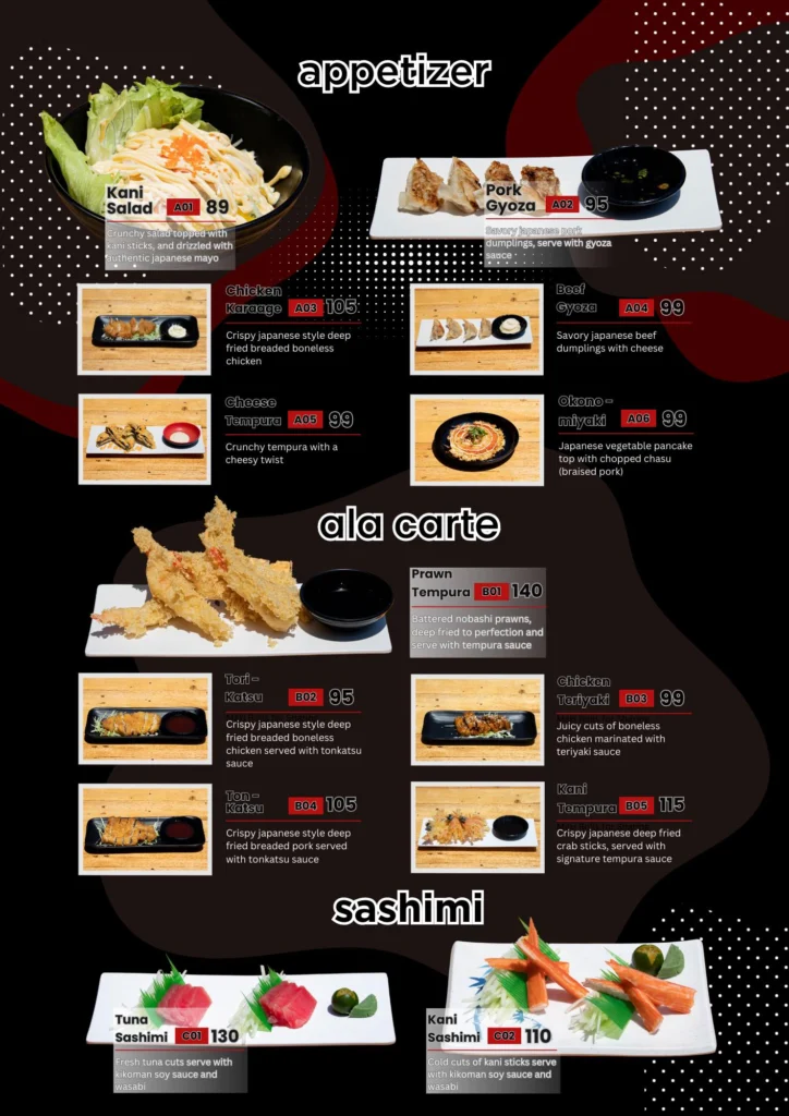 Sukidesu Menu Prices