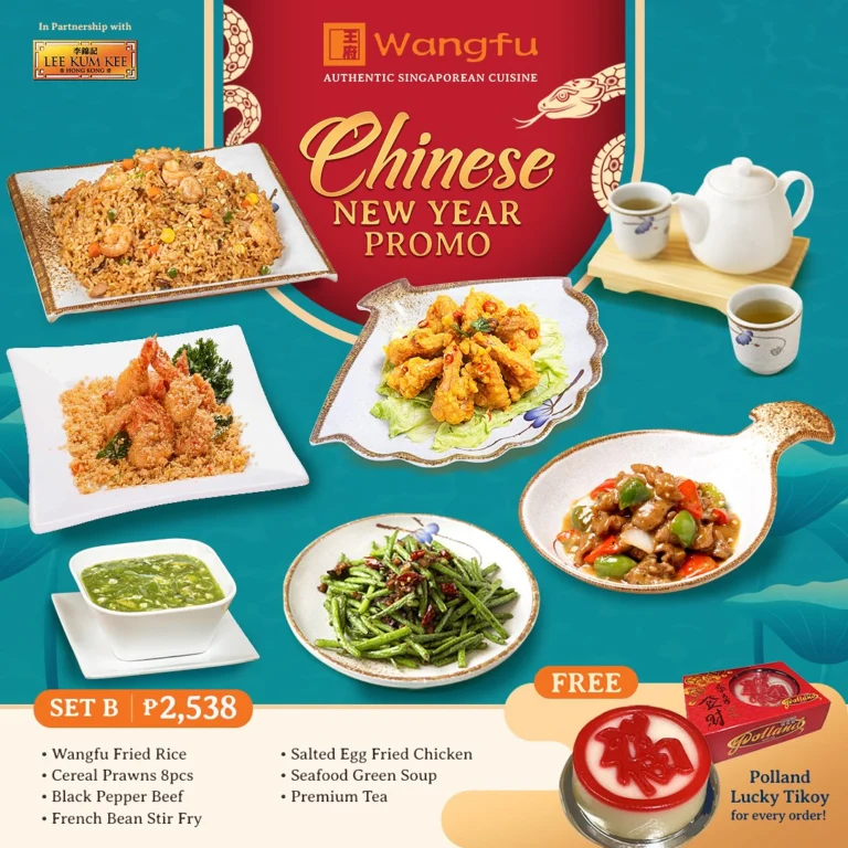 Wangfu Menu